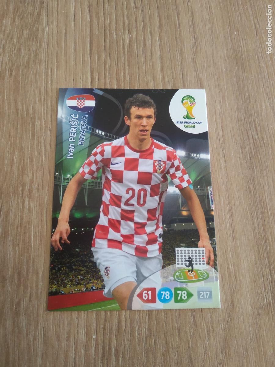 Figurine di Calcio: IVAN PERISIC CROACIA CROMO FUTBOL PANINI ADRENALYN MUNDIAL 2014 WORLD CUP COPA DEL MUNDO