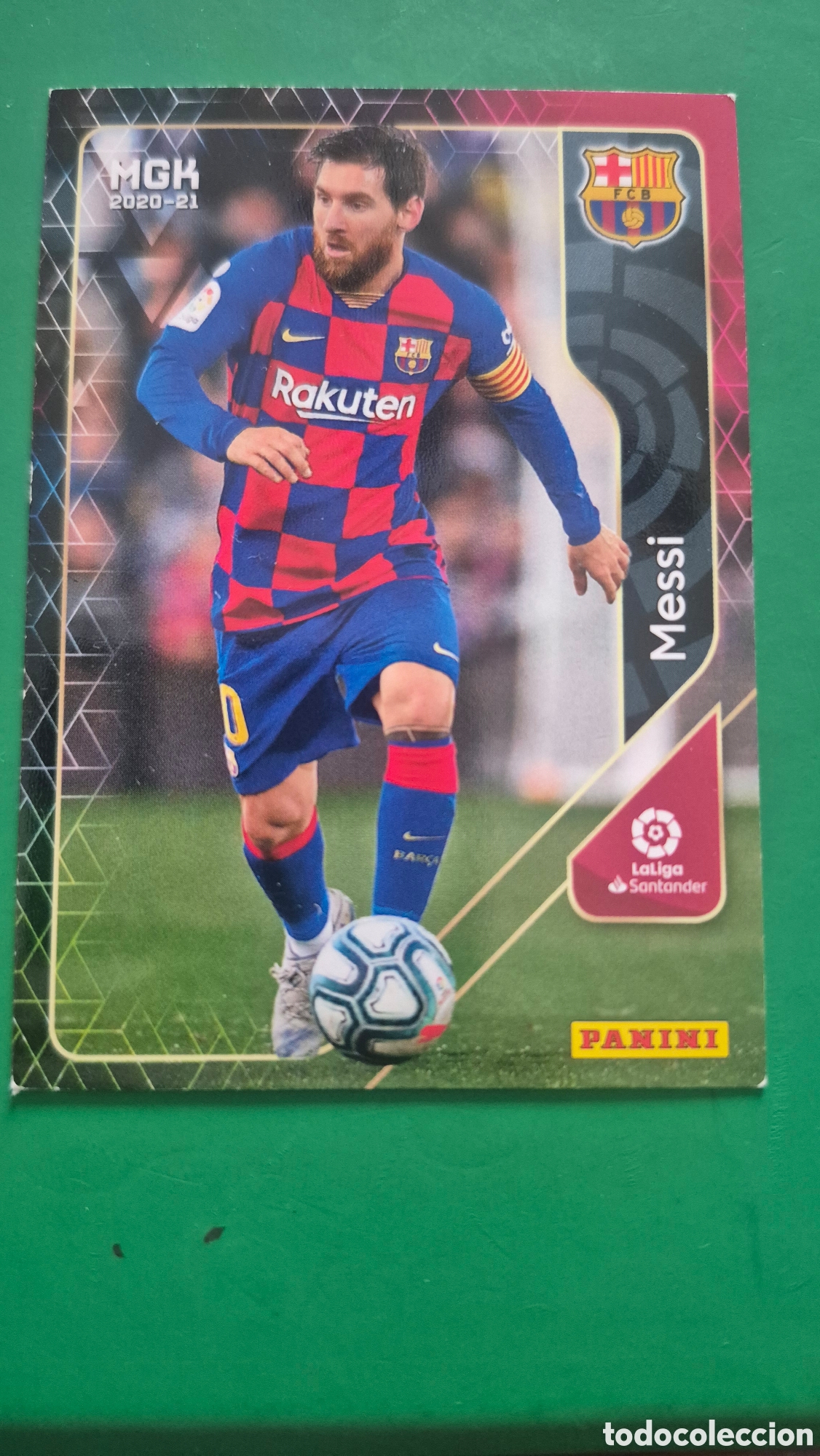 Figurine di Calcio: MEGACRACKS 2020 2021 20 21 PANINI LEO MESSI N&ordm; 70 BARCELONA CARD ALBUM LIGA F&Uacute;TBOL MGK BAR&Ccedil;A