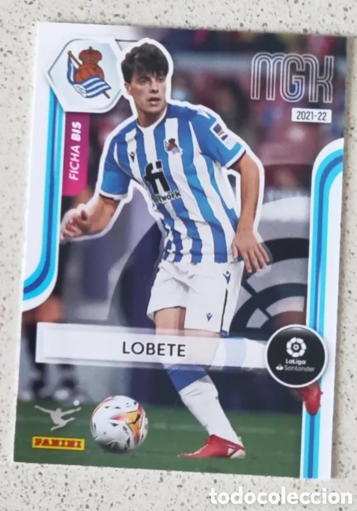 Cromos de F&uacute;tbol: CARTA 306 BIS LOBETE REAL SOCIEDAD. MEGACRACKS 21/22.