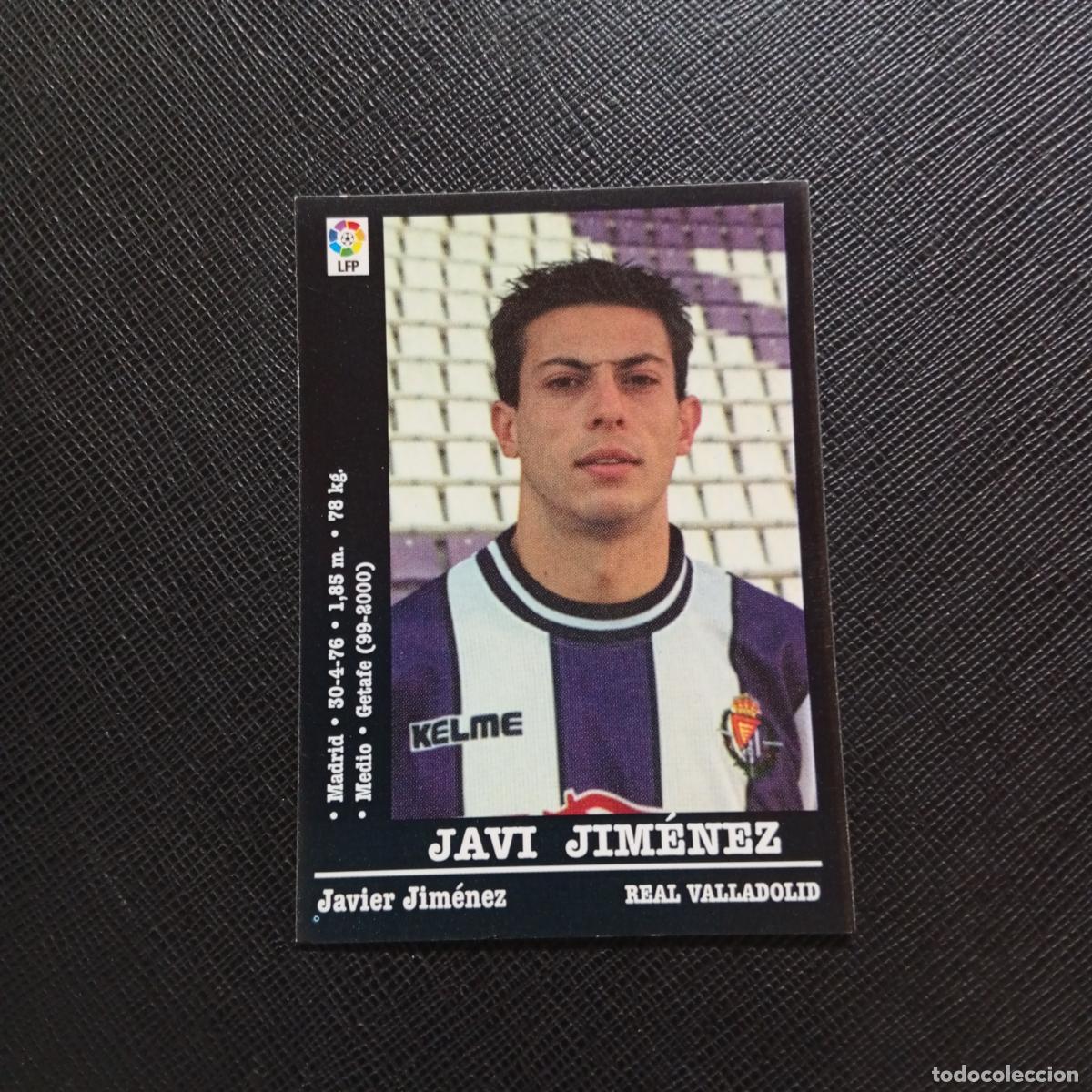 Cromos de F&uacute;tbol: 128 JAVI JIMENEZ VALLADOLID PANINI 2000 2001 CROMO FUTBOL 00 01 LIGA - SIN PEGAR - A170 PG271