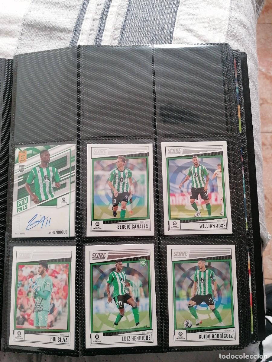Cromos de F&uacute;tbol: Panini score 2022-2023 real betis