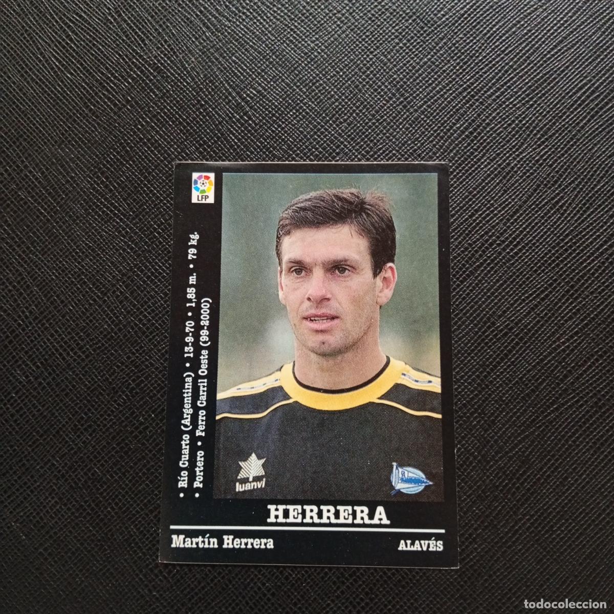 Cartes &agrave; collectionner de Football: 87 HERRERA ALAVES PANINI 2000 2001 CROMO FUTBOL 00 01 LIGA - SIN PEGAR - A170 PG280 B