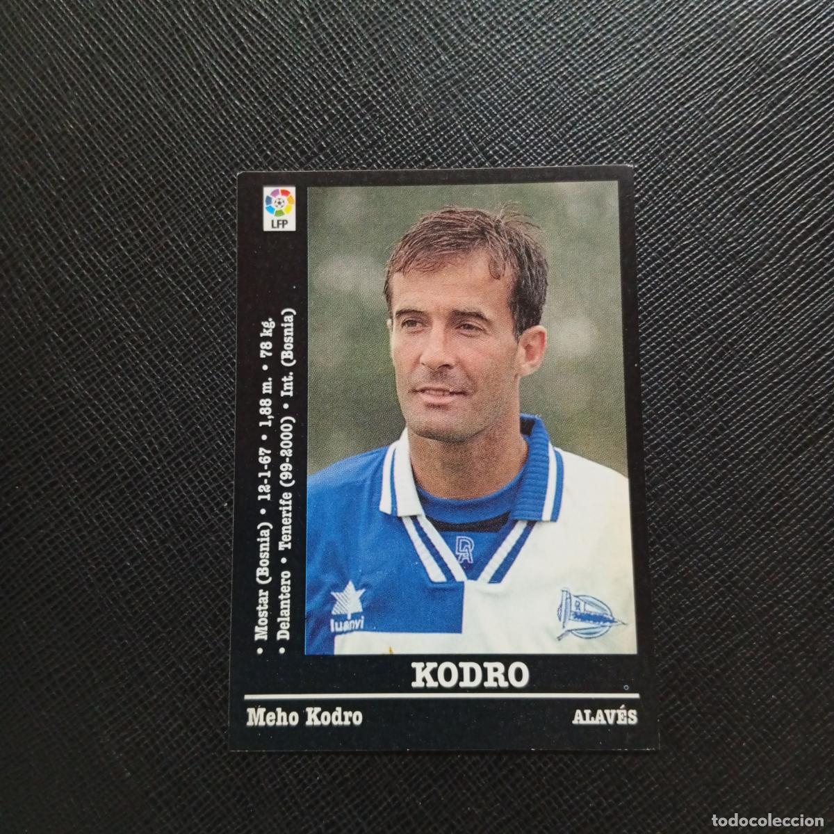 Cromos de F&uacute;tbol: 100 KODRO ALAVES PANINI 2000 2001 CROMO FUTBOL 00 01 LIGA - SIN PEGAR - A170 PG289