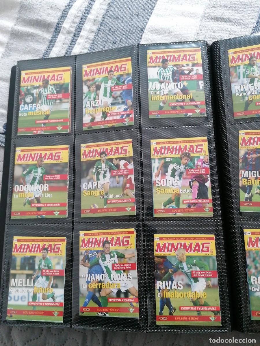 Cromos de F&uacute;tbol: Real betis minimag 2007-2008 completo
