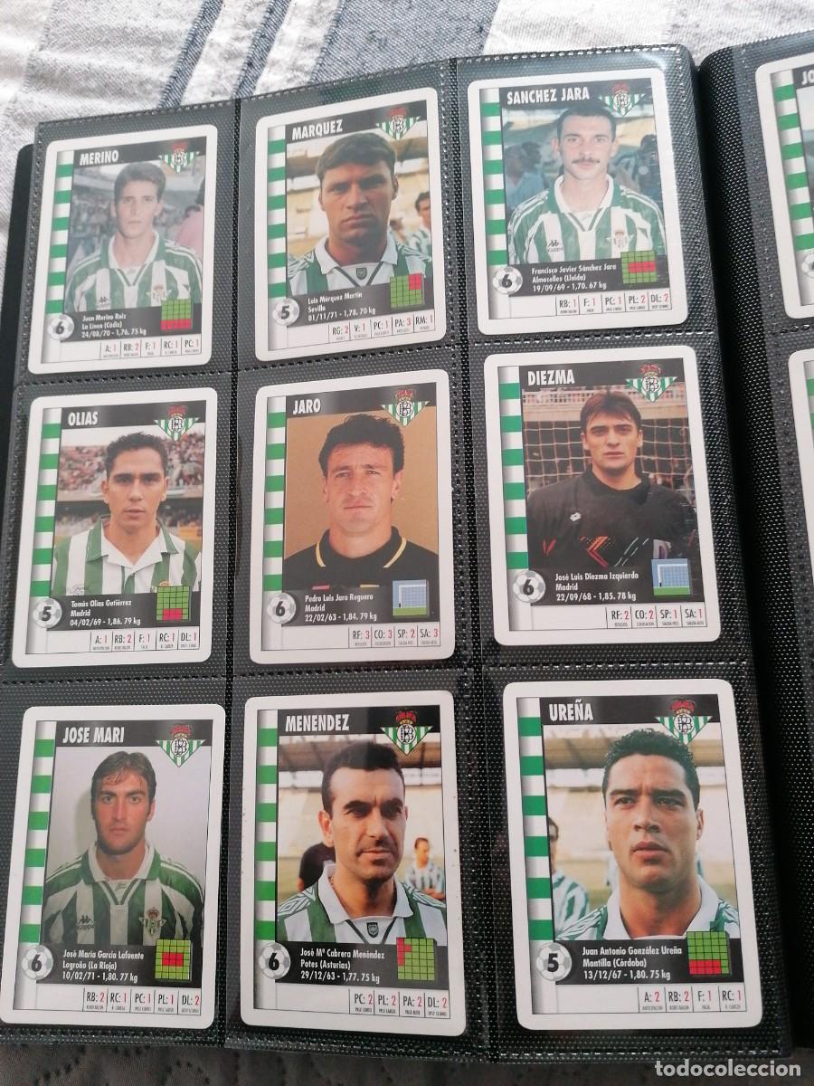 Cromos de F&uacute;tbol: Real betis betis marca gol 1995-1996 completo