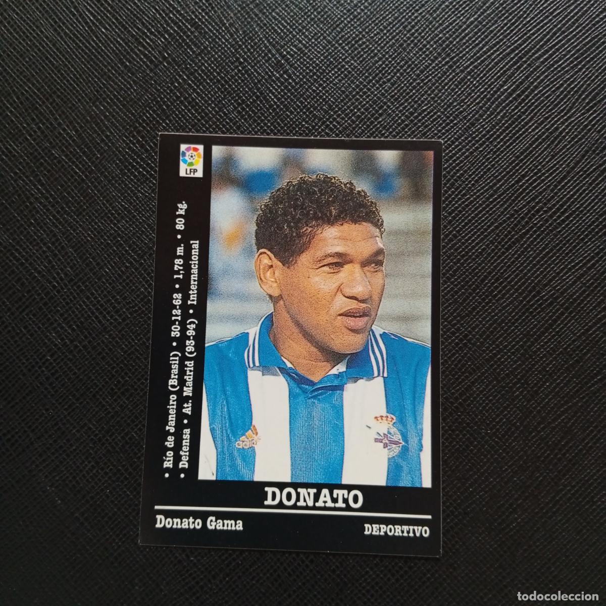 Cromos de F&uacute;tbol: 4 DONATO DEPORTIVO PANINI 2000 2001 CROMO FUTBOL 00 01 LIGA - SIN PEGAR - A170 PG307 B