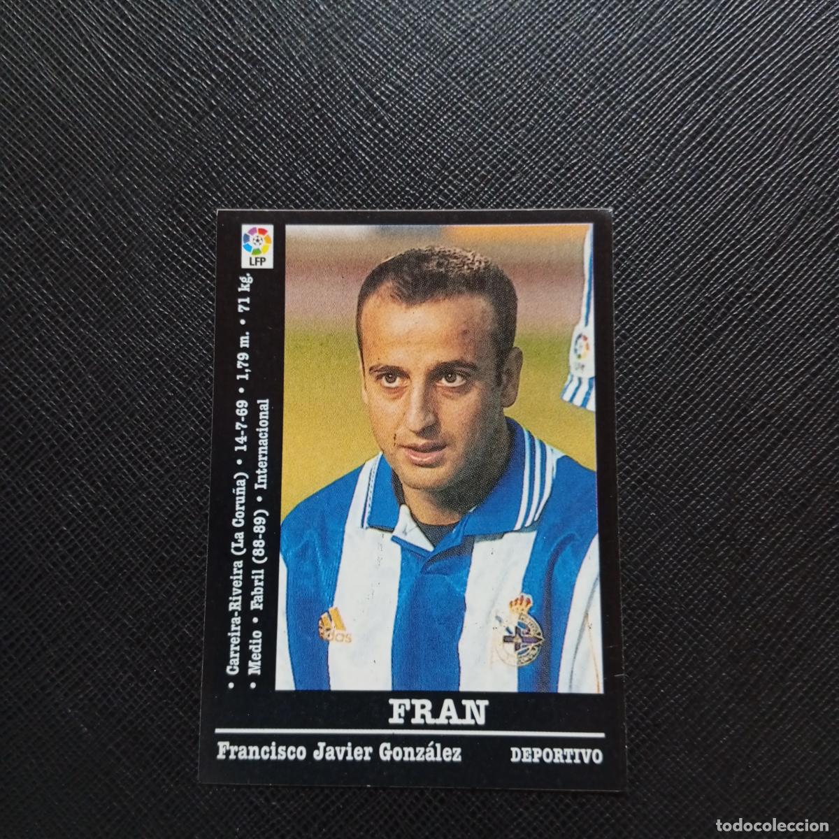Cromos de F&uacute;tbol: 13 FRAN DEPORTIVO PANINI 2000 2001 CROMO FUTBOL 00 01 LIGA - SIN PEGAR - A170 PG316