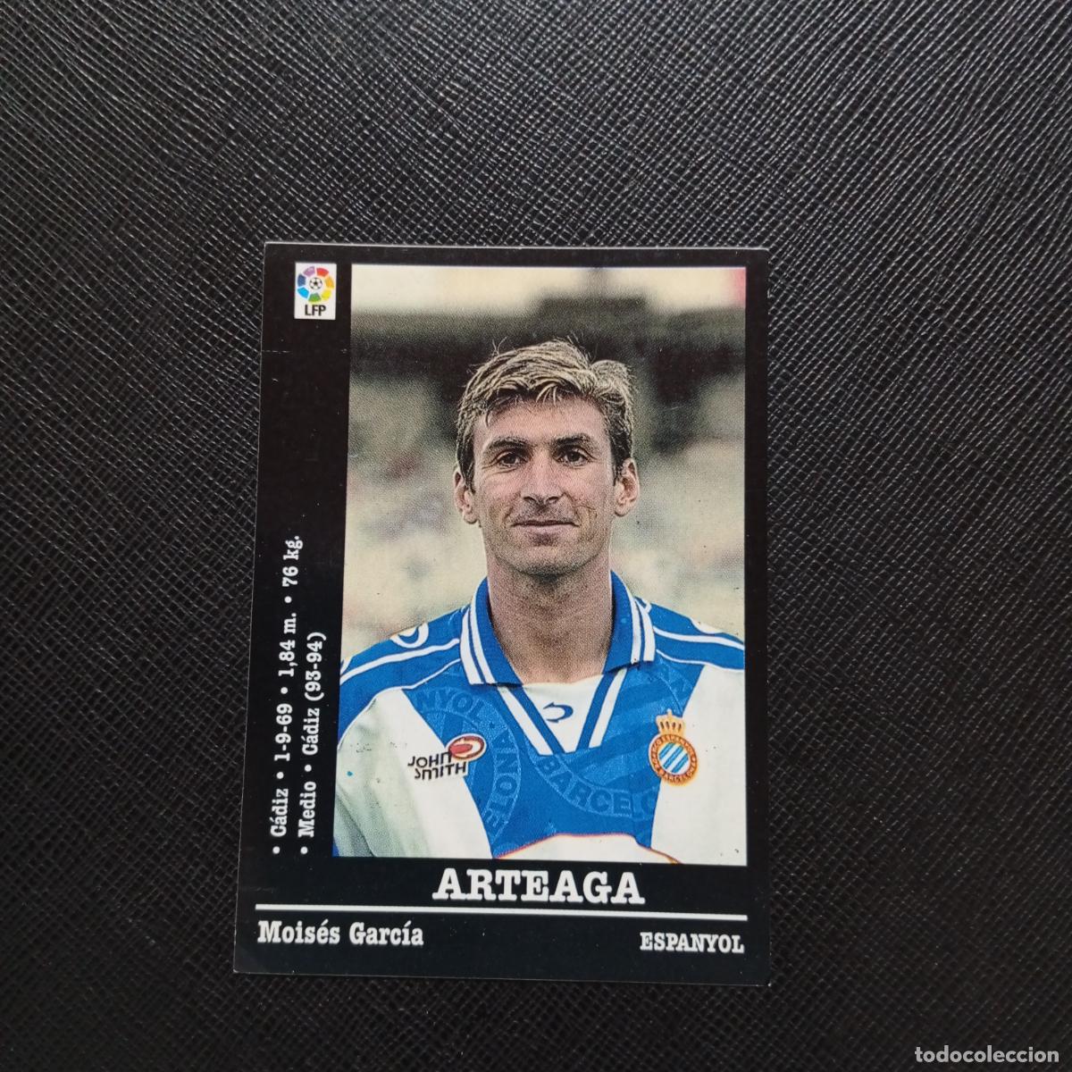 Cromos de F&uacute;tbol: 233 ARTEAGA ESPA&Ntilde;OL PANINI 2000 2001 CROMO FUTBOL 00 01 LIGA - SIN PEGAR - A170 PG325