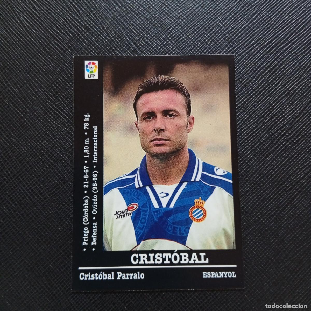 Cromos de F&uacute;tbol: 224 CRISTOBAL ESPA&Ntilde;OL PANINI 2000 2001 CROMO FUTBOL 00 01 LIGA - SIN PEGAR - A170 PG343 B