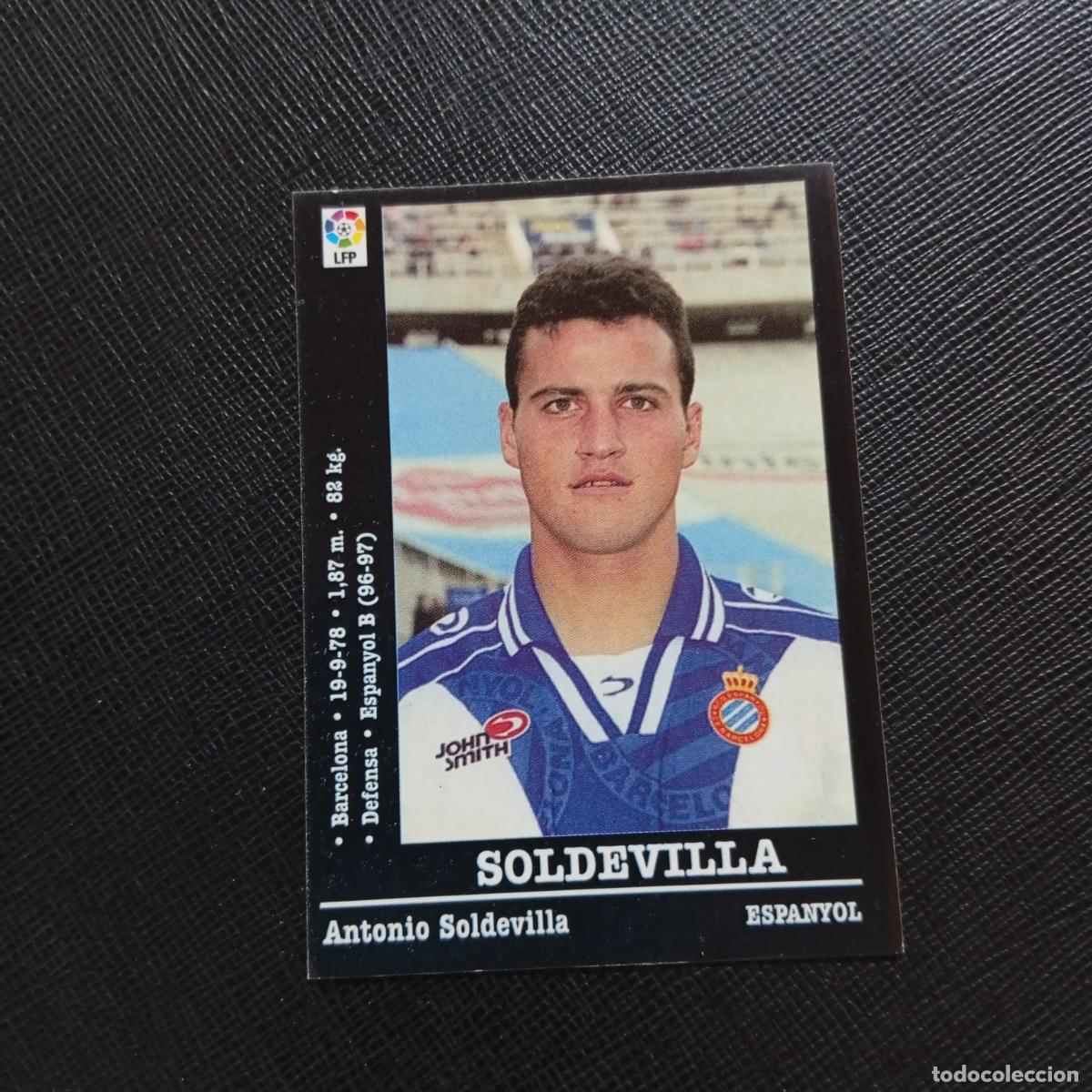 Cromos de F&uacute;tbol: 226 SOLDEVILLA ESPA&Ntilde;OL PANINI 2000 2001 CROMO FUTBOL 00 01 LIGA - SIN PEGAR - A170 PG343