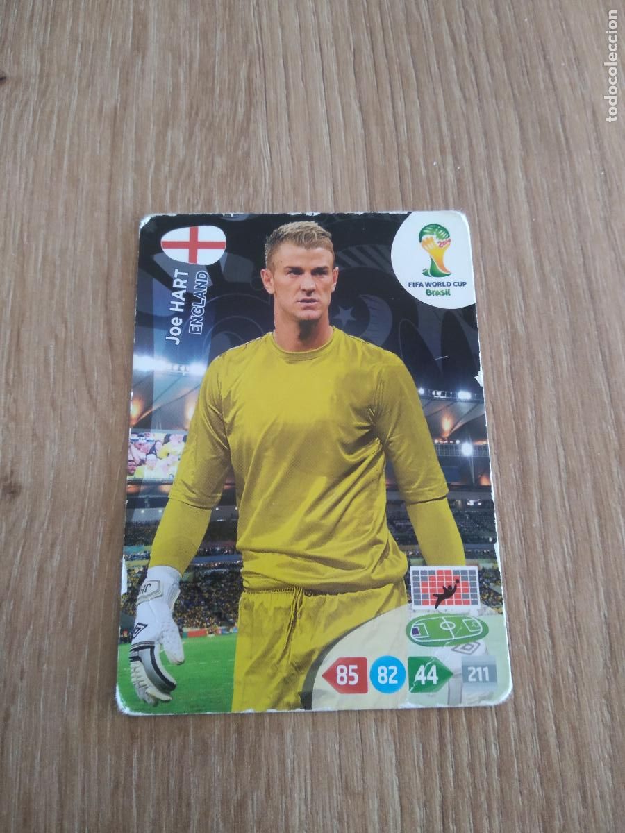 Cromos de F&uacute;tbol: JOE HART INGLATERRA CROMO FUTBOL PANINI ADRENALYN MUNDIAL 2014 WORLD CUP COPA DEL MUNDO