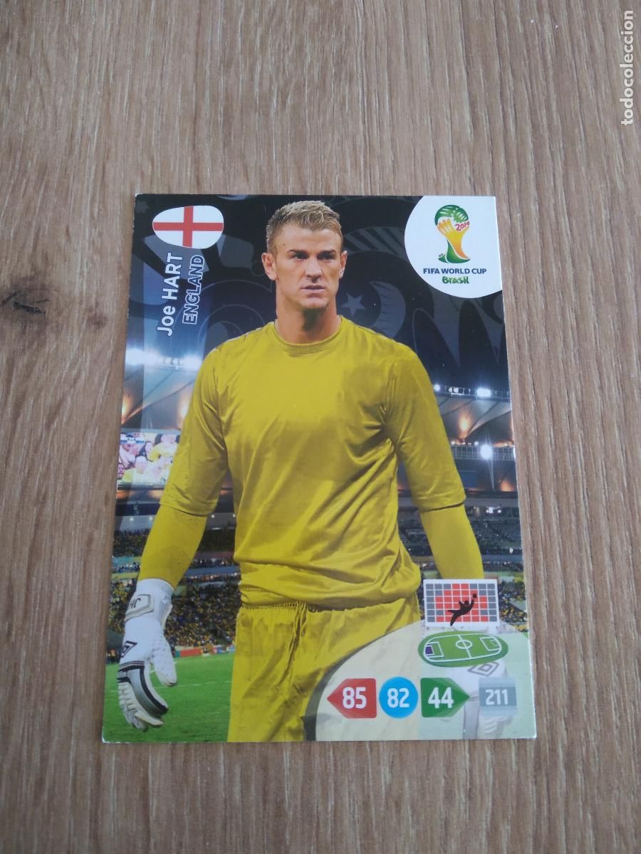 Cromos de F&uacute;tbol: JOE HART INGLATERRA CROMO FUTBOL PANINI ADRENALYN MUNDIAL 2014 WORLD CUP COPA DEL MUNDO