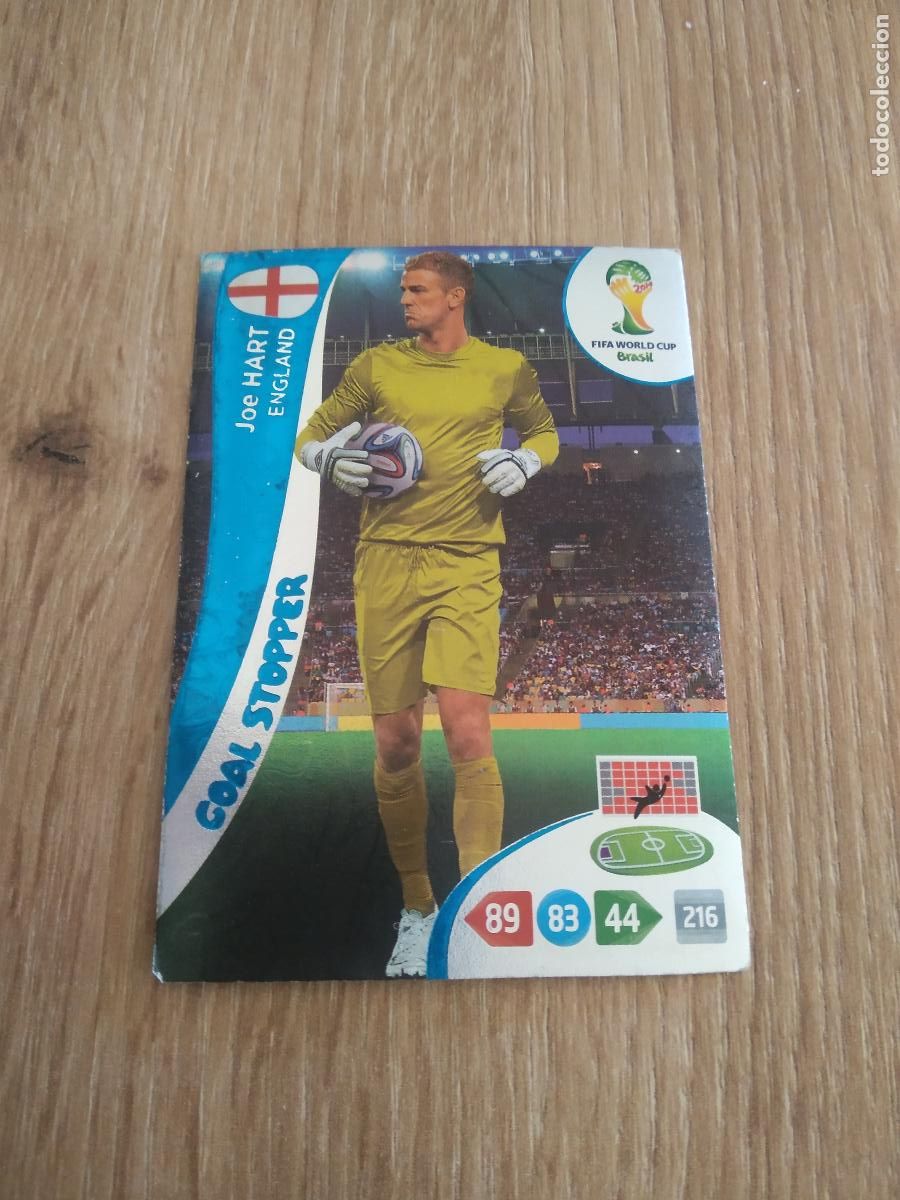 Cromos de F&uacute;tbol: JOE HART INGLATERRA CROMO FUTBOL PANINI ADRENALYN MUNDIAL 2014 WORLD CUP COPA DEL MUNDO