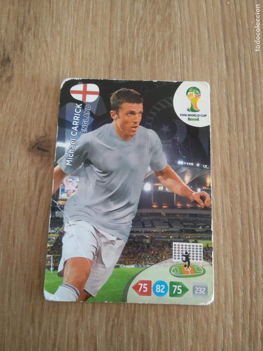 Cromos de F&uacute;tbol: CARRICK INGLATERRA CROMO FUTBOL PANINI ADRENALYN MUNDIAL 2014 WORLD CUP COPA DEL MUNDO