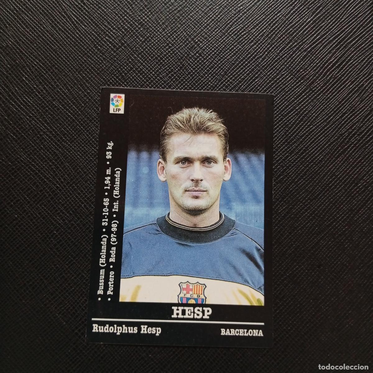 Cartes &agrave; collectionner de Football: 19 HESP BARCELONA PANINI 2000 2001 CROMO FUTBOL 00 01 LIGA - SIN PEGAR - A170 PG361