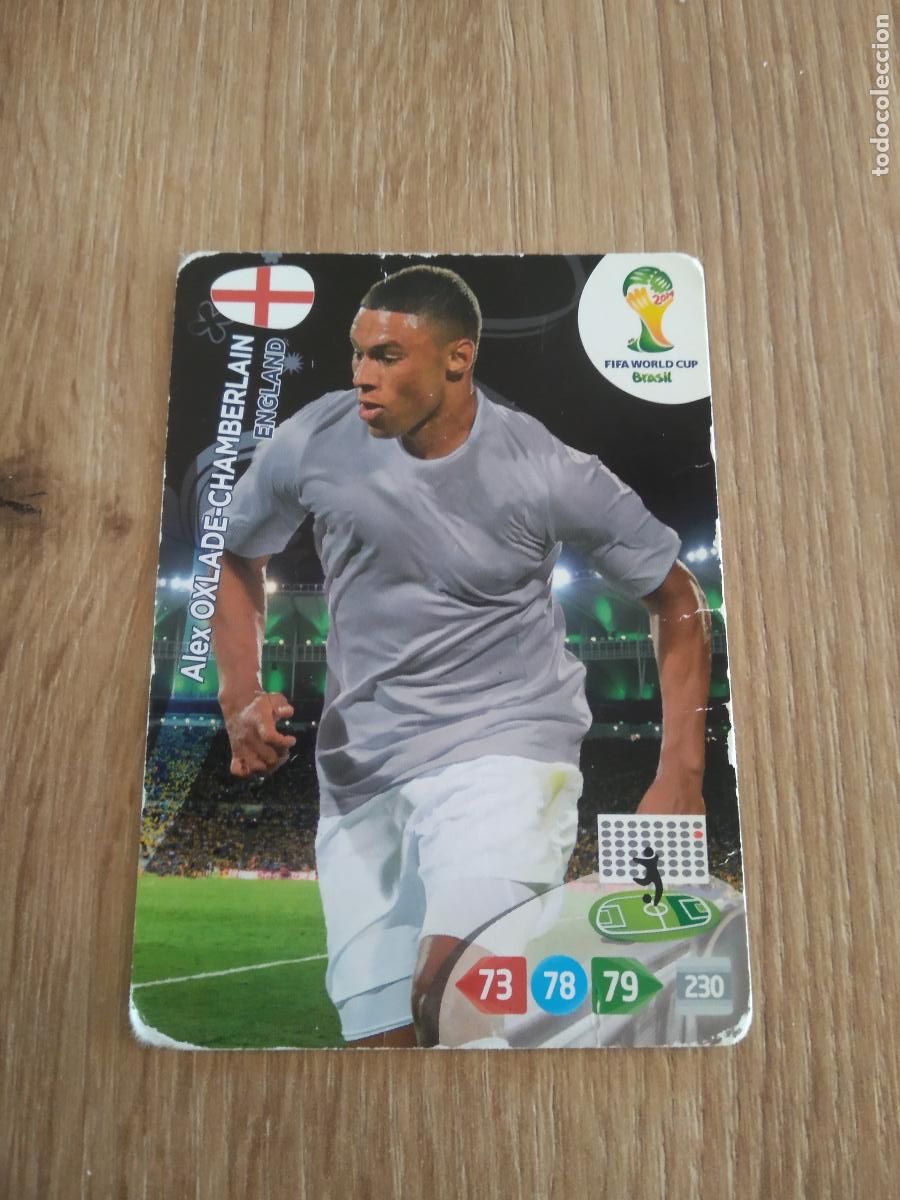 Cromos de F&uacute;tbol: OXLADE-CHAMBERLAIN INGLATERRA CROMO FUTBOL PANINI ADRENALYN MUNDIAL 2014 WORLD CUP COPA DEL MUNDO