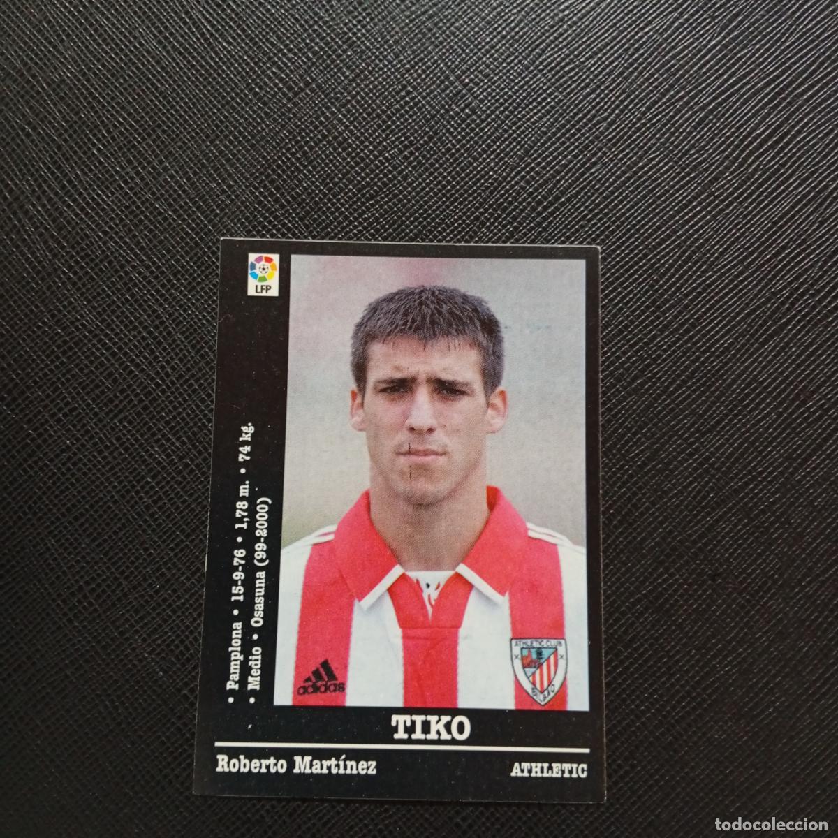 Cromos de F&uacute;tbol: 183 TIKO BILBAO PANINI 2000 2001 CROMO FUTBOL 00 01 LIGA - SIN PEGAR - A170 PG361
