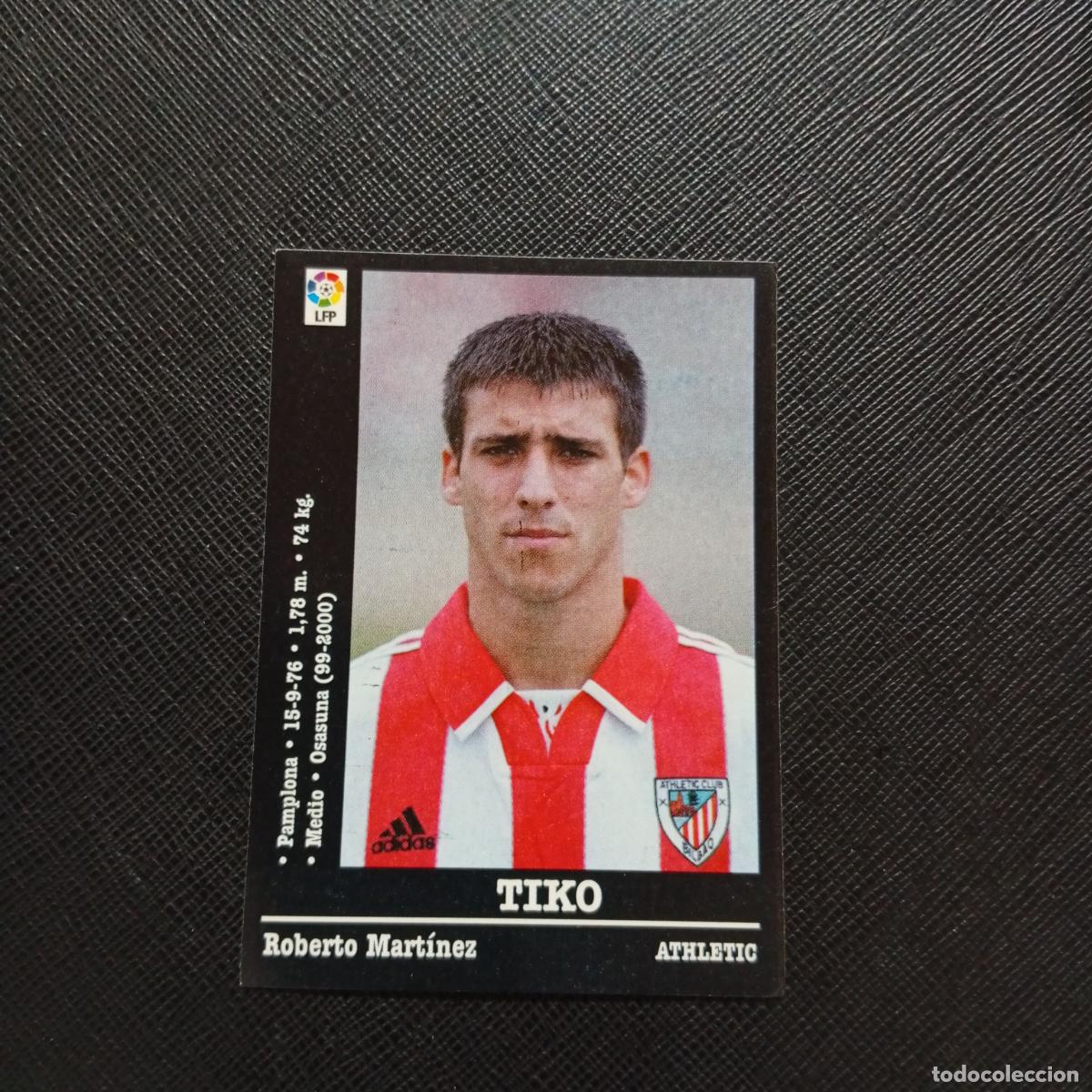 Cromos de F&uacute;tbol: 183 TIKO BILBAO PANINI 2000 2001 CROMO FUTBOL 00 01 LIGA - SIN PEGAR - A170 PG370 B