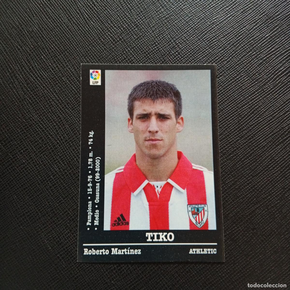 Cromos de F&uacute;tbol: 183 TIKO BILBAO PANINI 2000 2001 CROMO FUTBOL 00 01 LIGA - SIN PEGAR - A170 PG388