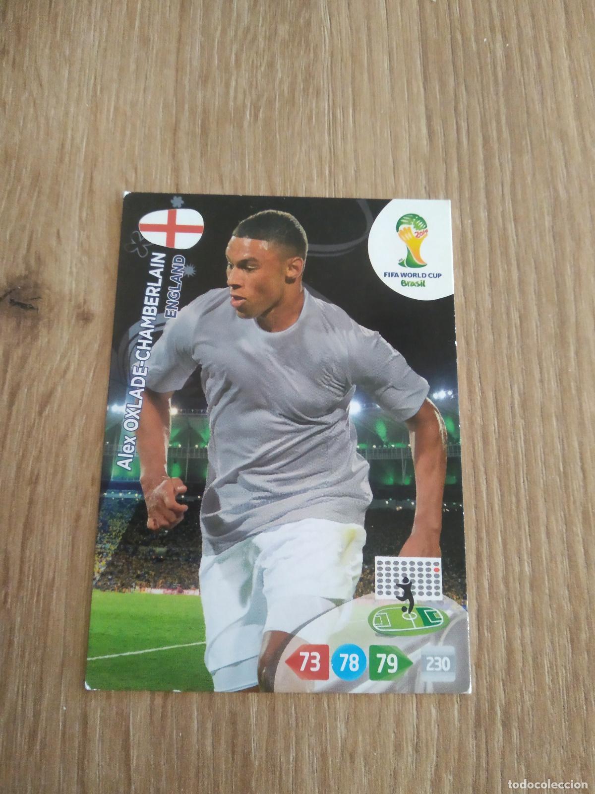 Cromos de F&uacute;tbol: OXLADE-CHAMBERLAIN INGLATERRA CROMO FUTBOL PANINI ADRENALYN MUNDIAL 2014 WORLD CUP COPA DEL MUNDO