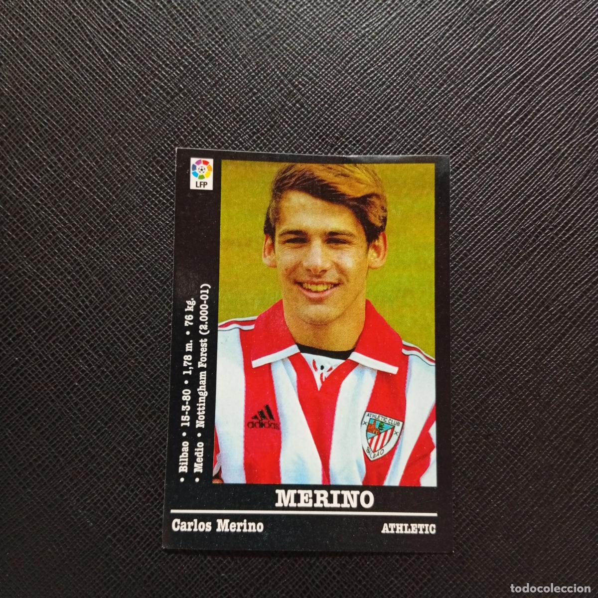 Cromos de F&uacute;tbol: 181 MERINO BILBAO PANINI 2000 2001 CROMO FUTBOL 00 01 LIGA - SIN PEGAR - A170 PG361