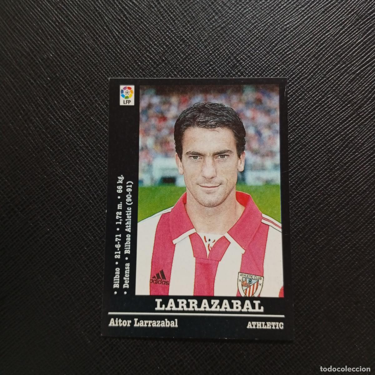 Cromos de F&uacute;tbol: 177 LARRAZABAL BILBAO PANINI 2000 2001 CROMO FUTBOL 00 01 LIGA - SIN PEGAR - A170 PG370