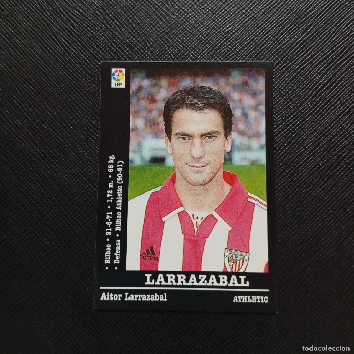Cromos de F&uacute;tbol: 177 LARRAZABAL BILBAO PANINI 2000 2001 CROMO FUTBOL 00 01 LIGA - SIN PEGAR - A170 PG370 B