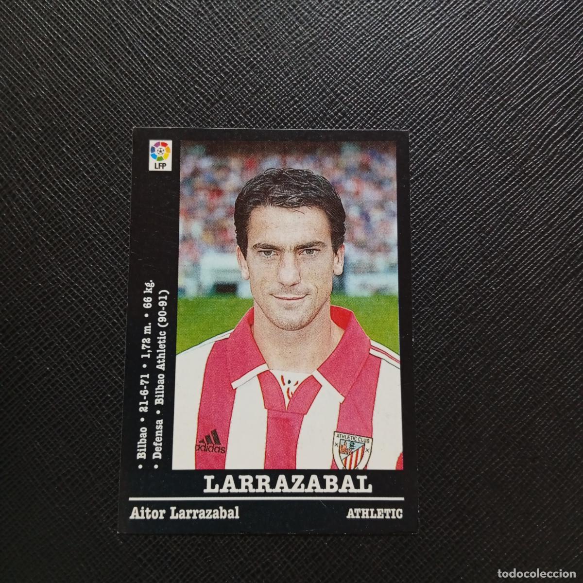 Cromos de F&uacute;tbol: 177 LARRAZABAL BILBAO PANINI 2000 2001 CROMO FUTBOL 00 01 LIGA - SIN PEGAR - A170 PG397