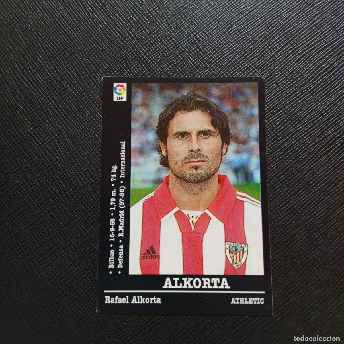 Cromos de F&uacute;tbol: 175 ALKORTA BILBAO PANINI 2000 2001 CROMO FUTBOL 00 01 LIGA - SIN PEGAR - A170 PG397