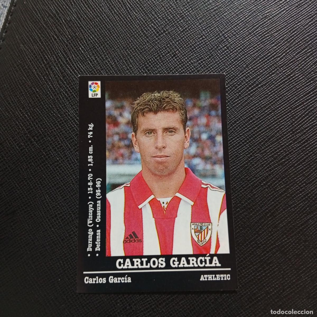 Cromos de F&uacute;tbol: 174 CARLOS GARCIA BILBAO PANINI 2000 2001 CROMO FUTBOL 00 01 LIGA - SIN PEGAR - A170 PG406