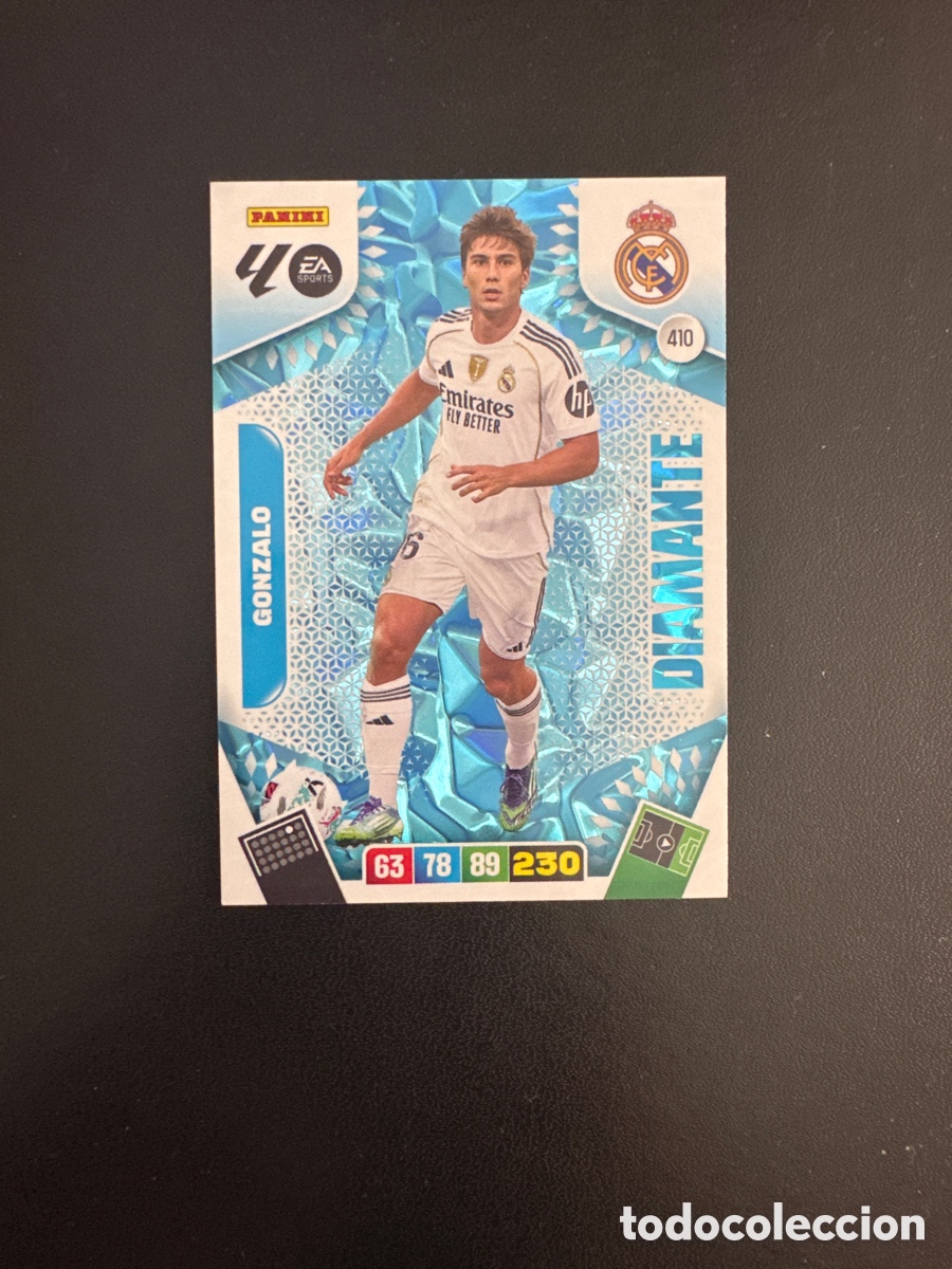 Cromos de F&uacute;tbol: GONZALO DIAMANTE NUMERO 410 ADRENALYN 2025 2026