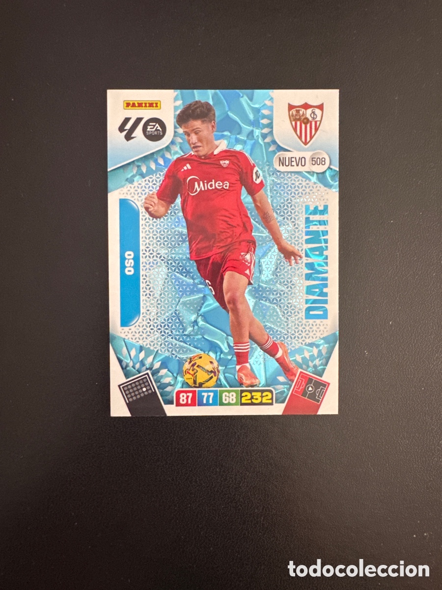 Cromos de F&uacute;tbol: OSO NUEVO DIAMANTE NUMERO 508 ADRENALYN 2025 2026