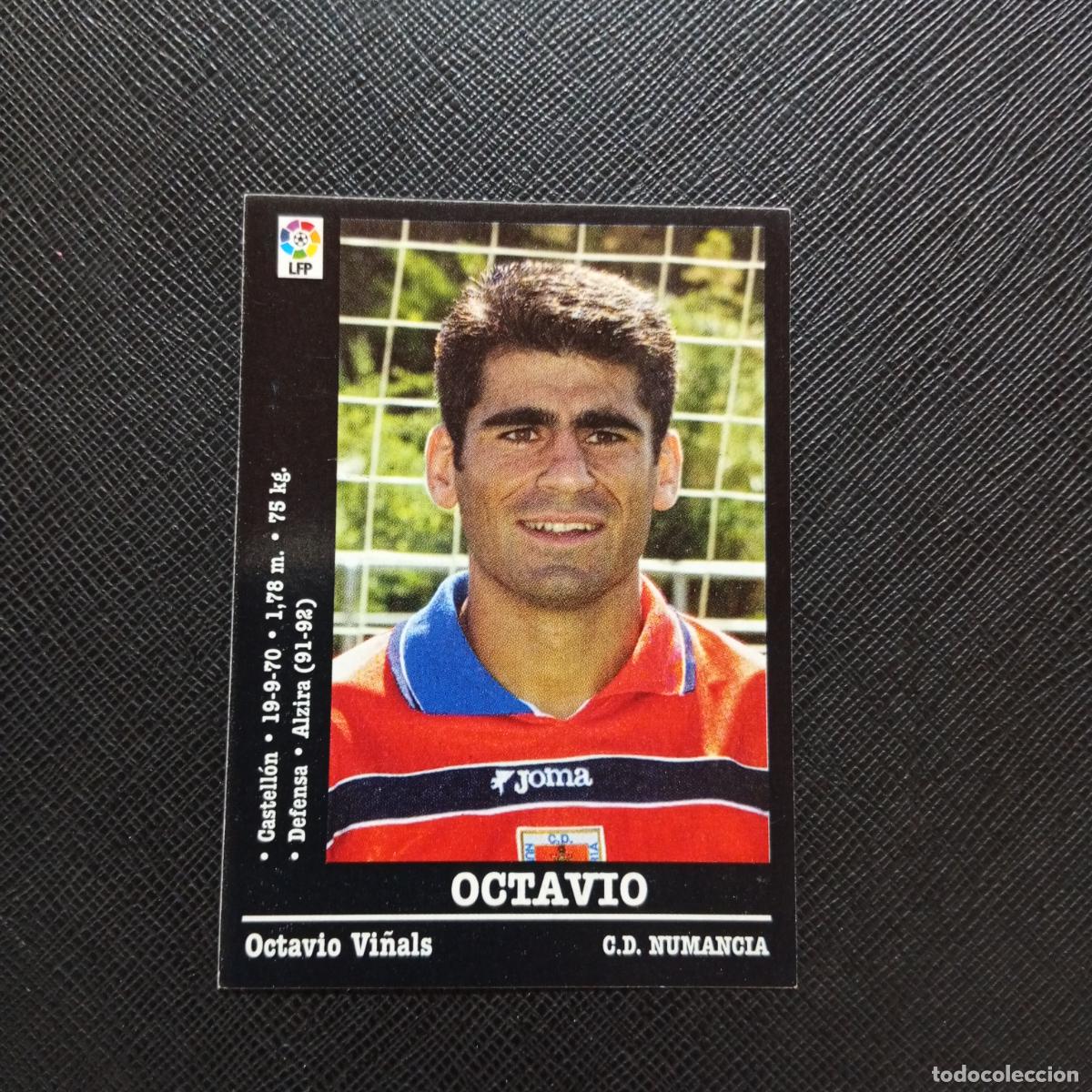 Cromos de Futebol: 279 OCTAVIO NUMANCIA PANINI 2000 2001 CROMO FUTBOL 00 01 LIGA - SIN PEGAR - A170 PG460