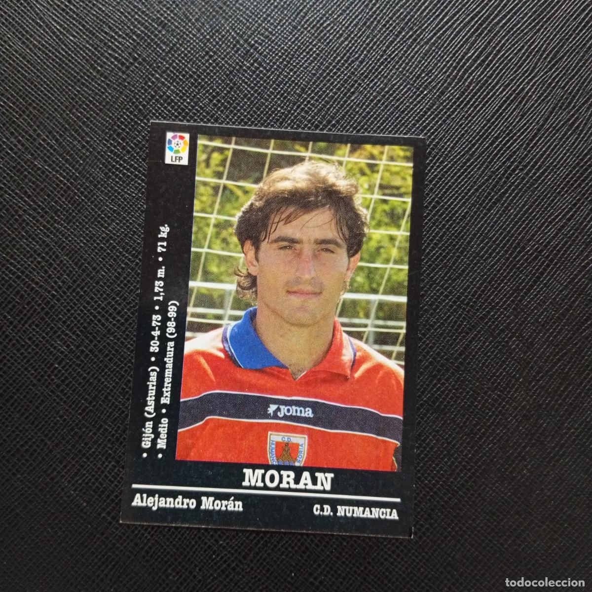 Cartes &agrave; collectionner de Football: 282 MORAN NUMANCIA PANINI 2000 2001 CROMO FUTBOL 00 01 LIGA - SIN PEGAR - A170 PG469