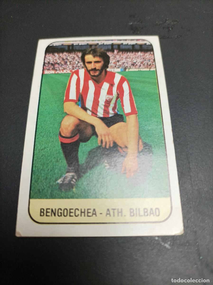 Cartes &agrave; collectionner de Football: ESTE 1979 1980 79 80 - FICHAJE 16 - BENGOECHEA (ATHLETIC BILBAO) - NUNCA PEGADO