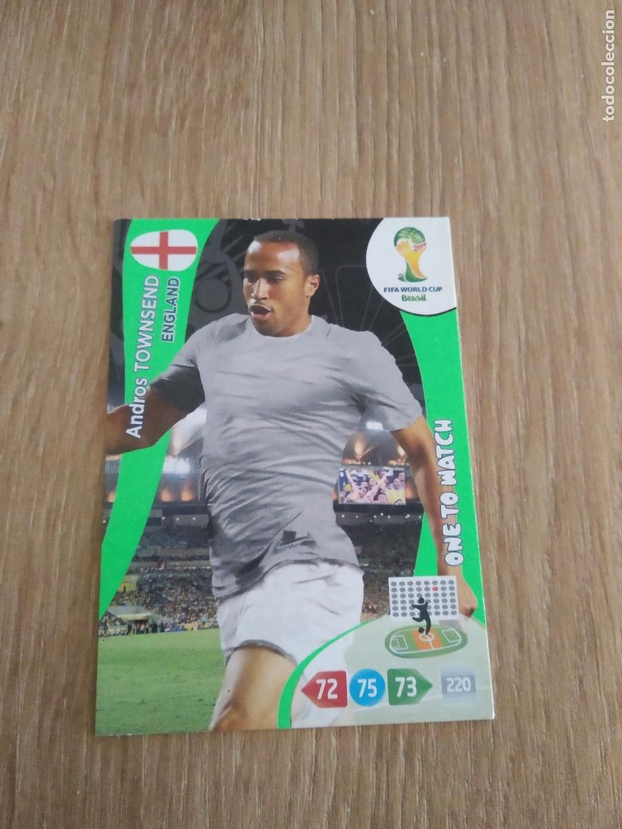 Cromos de F&uacute;tbol: TOWNSEND INGLATERRA CROMO FUTBOL PANINI ADRENALYN MUNDIAL 2014 WORLD CUP COPA DEL MUNDO