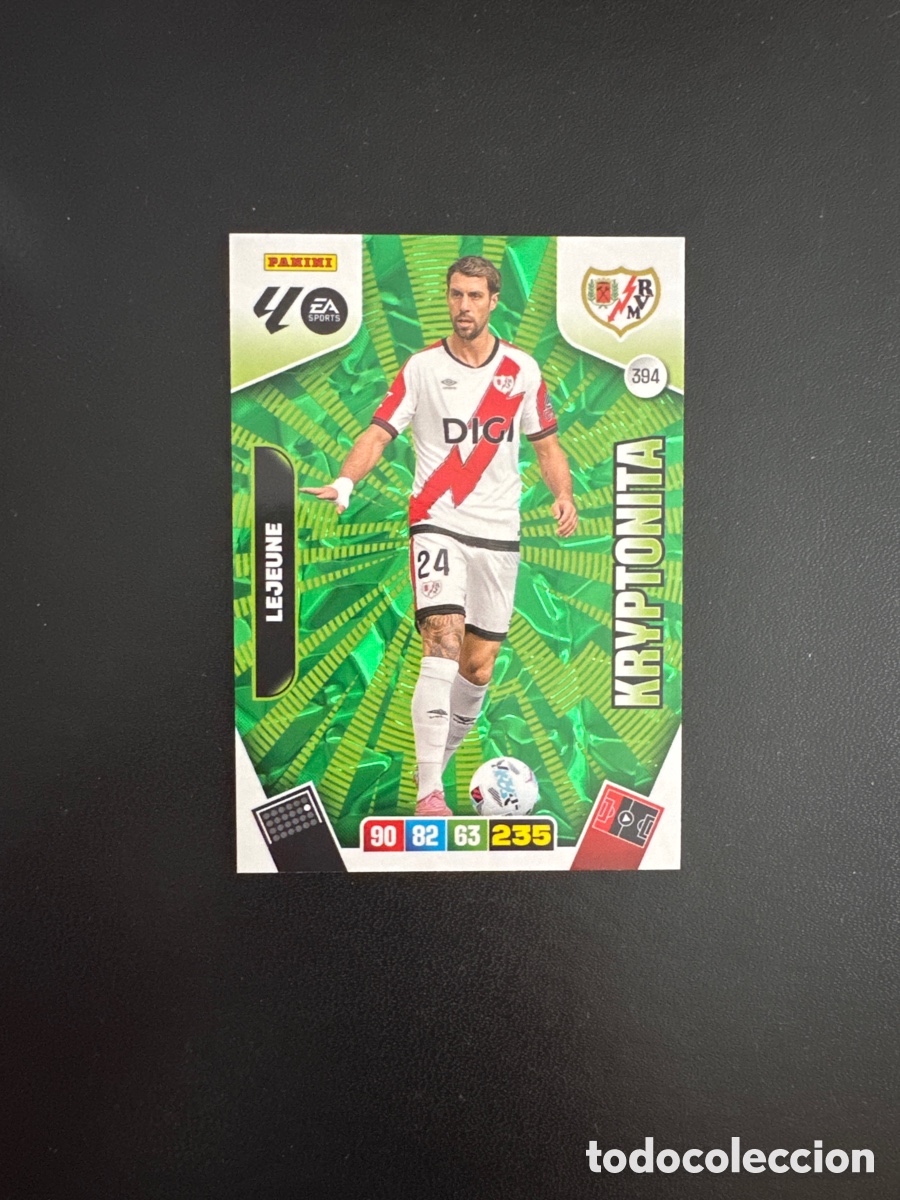 Cromos de F&uacute;tbol: LEJEUNE KRYPTONITA NUMERO 394 ADRENALYN 2025 2026