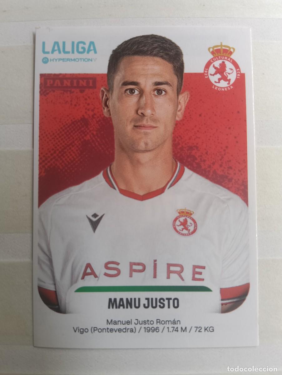 Cromos de F&uacute;tbol: Liga Hyprrmotion 25/26 - Manu Justo - N&deg; 170 bis