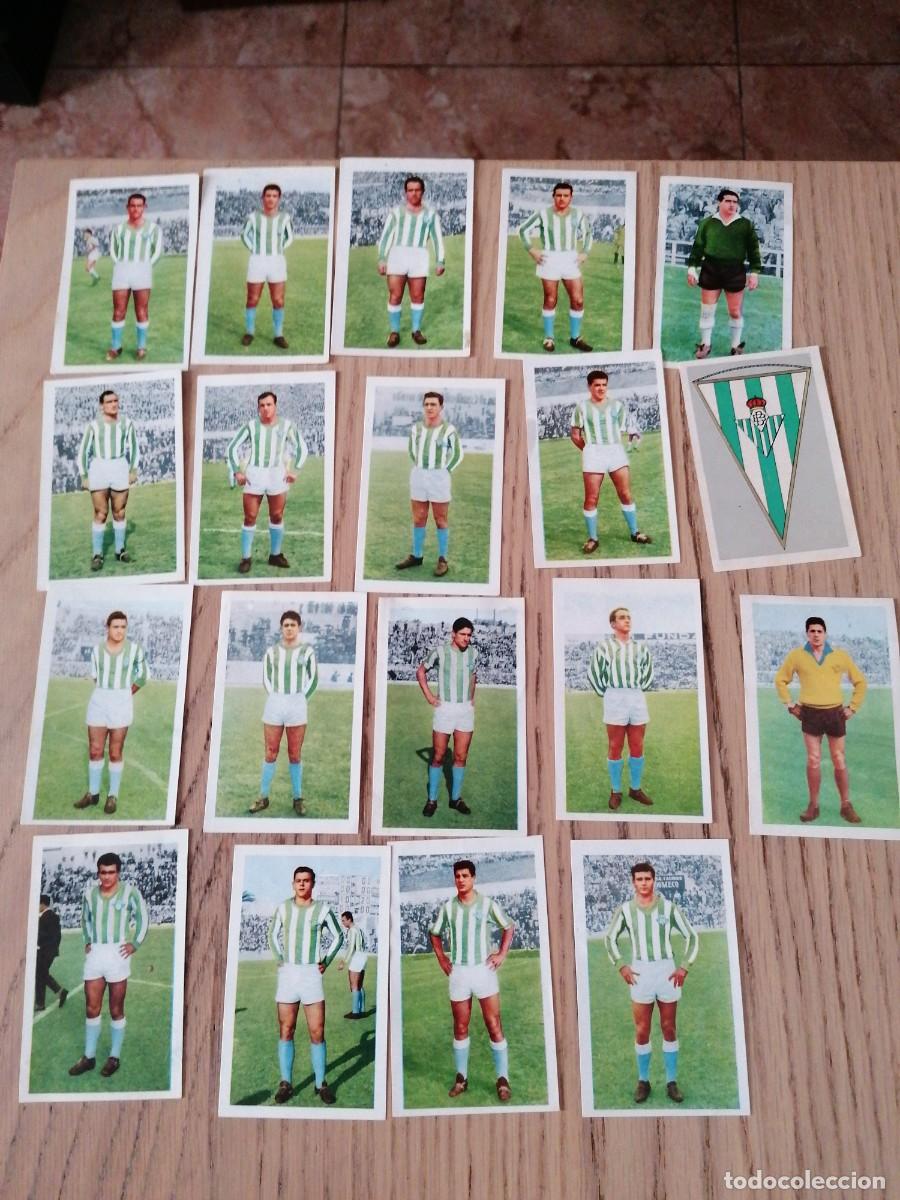 Cromos de F&uacute;tbol: Real betis ferca 1960 completo leer discripcion