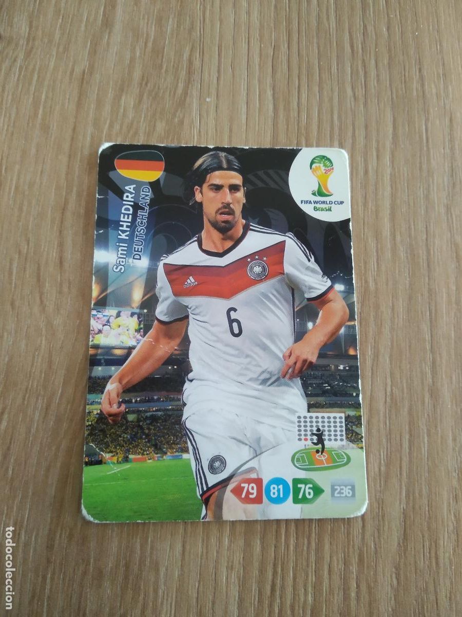 Cromos de F&uacute;tbol: KHEDIRA ALEMANIA CROMO FUTBOL PANINI ADRENALYN MUNDIAL 2014 WORLD CUP COPA DEL MUNDO