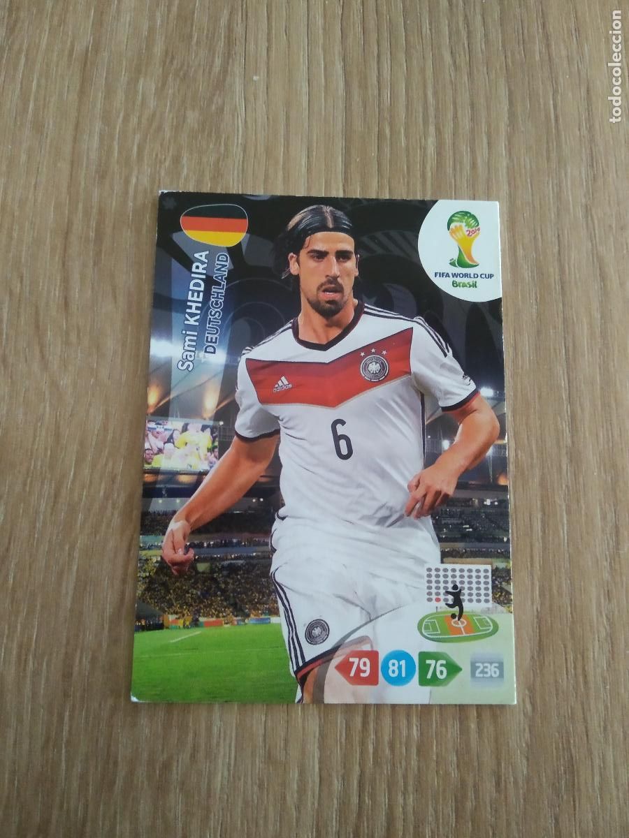 Cromos de F&uacute;tbol: KHEDIRA ALEMANIA CROMO FUTBOL PANINI ADRENALYN MUNDIAL 2014 WORLD CUP COPA DEL MUNDO