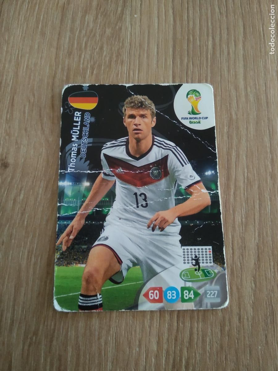 Cromos de F&uacute;tbol: MULLER ALEMANIA CROMO FUTBOL PANINI ADRENALYN MUNDIAL 2014 WORLD CUP COPA DEL MUNDO