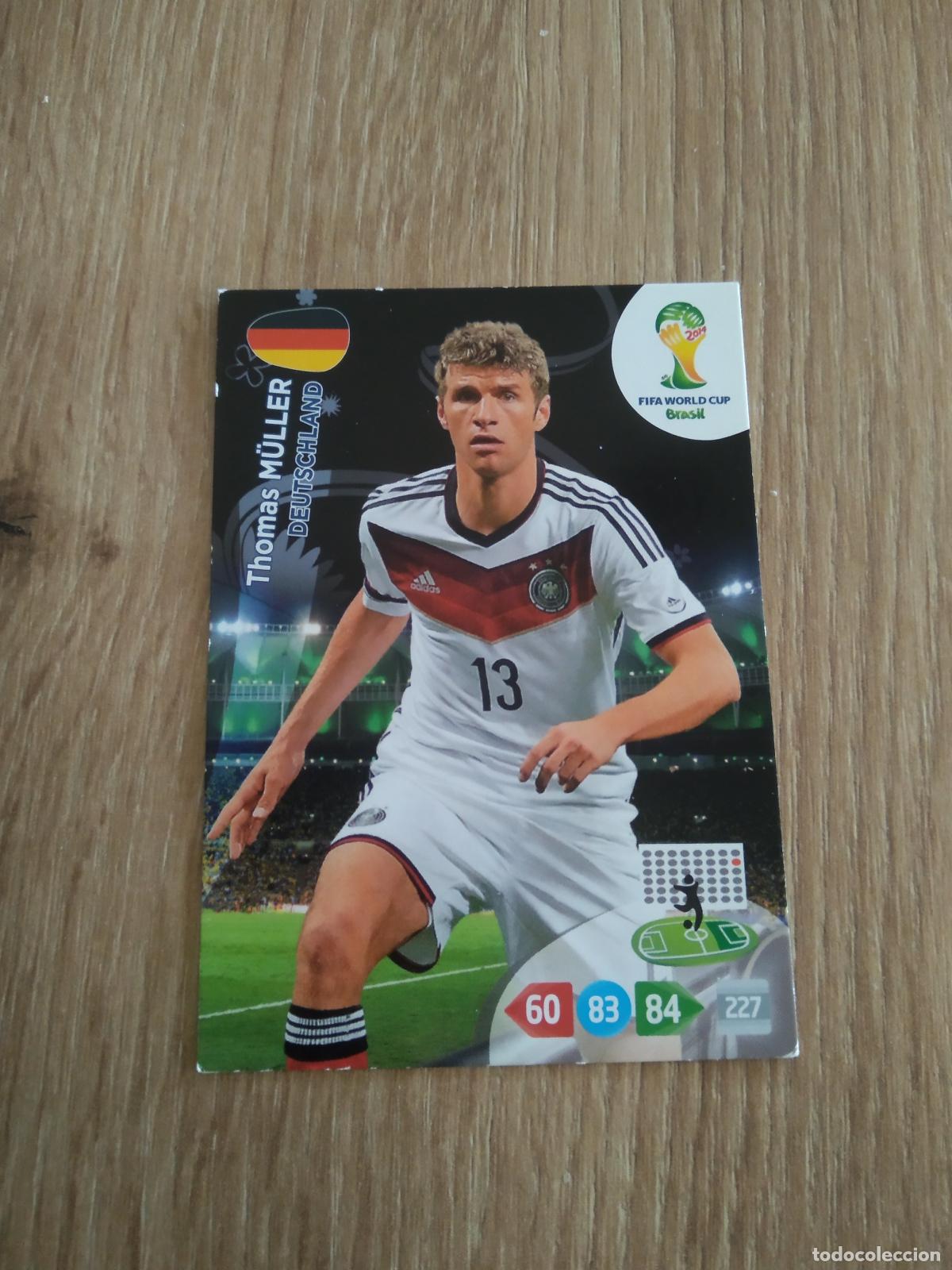 Cromos de F&uacute;tbol: MULLER ALEMANIA CROMO FUTBOL PANINI ADRENALYN MUNDIAL 2014 WORLD CUP COPA DEL MUNDO
