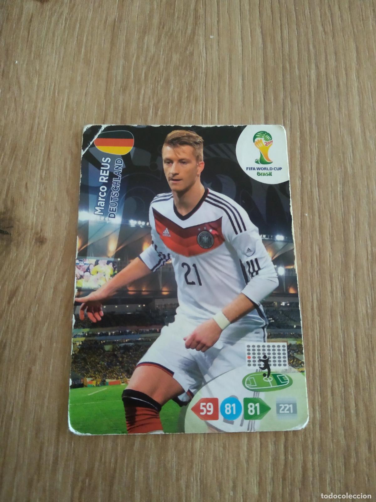 Cromos de Futebol: MARCO REUS ALEMANIA CROMO FUTBOL PANINI ADRENALYN MUNDIAL 2014 WORLD CUP COPA DEL MUNDO