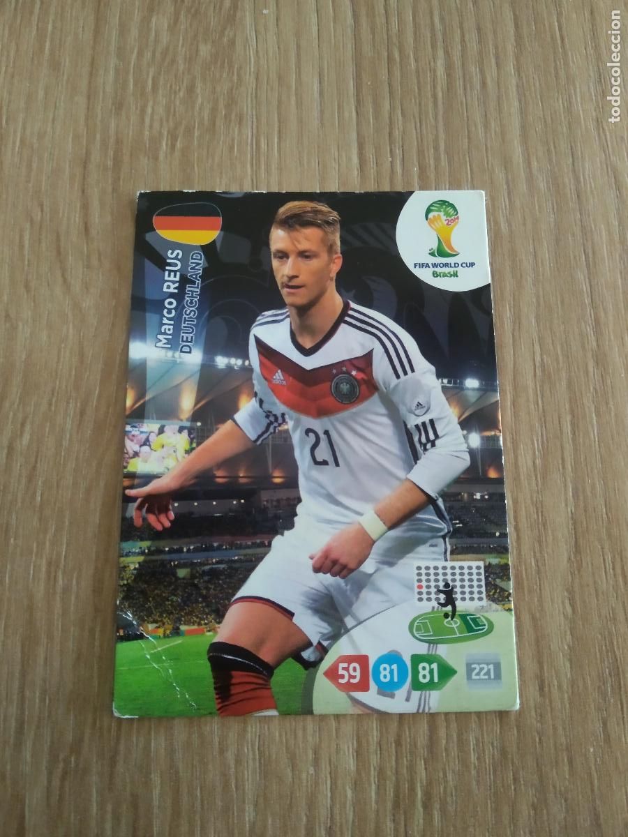 Cromos de Futebol: MARCO REUS ALEMANIA CROMO FUTBOL PANINI ADRENALYN MUNDIAL 2014 WORLD CUP COPA DEL MUNDO