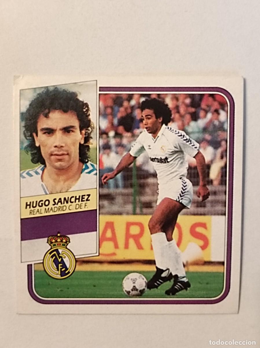 Cromos de F&uacute;tbol: HUGO SANCHEZ REAL MADRID C.F. LIGA 89/90 ESTE