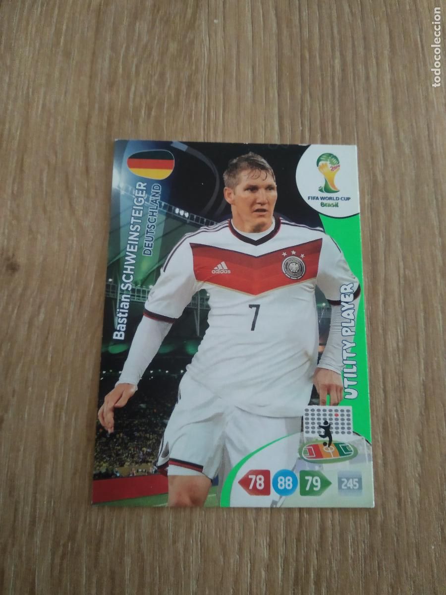 Cromos de F&uacute;tbol: SCHWEINSTEIGER ALEMANIA CROMO FUTBOL PANINI ADRENALYN MUNDIAL 2014 WORLD CUP COPA DEL MUNDO