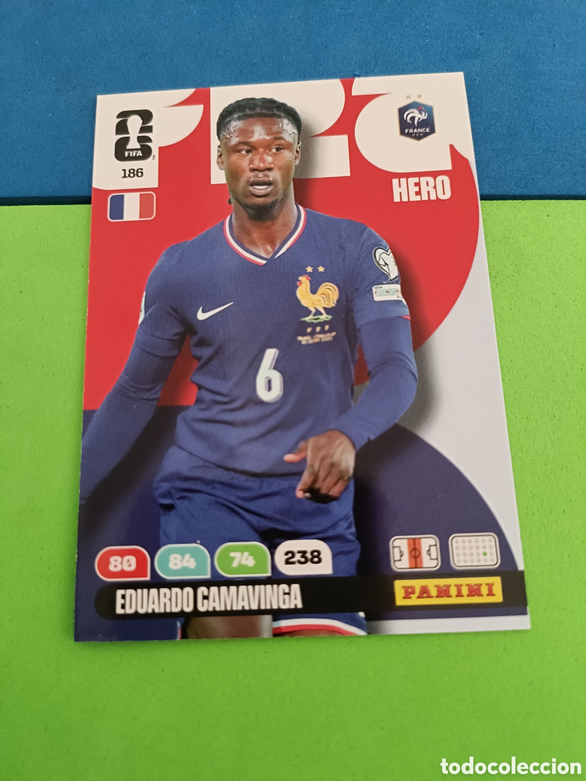 Figurine di Calcio: Adrenalyn XL Fifa World cup 2026 mundial - 186 Camavinga