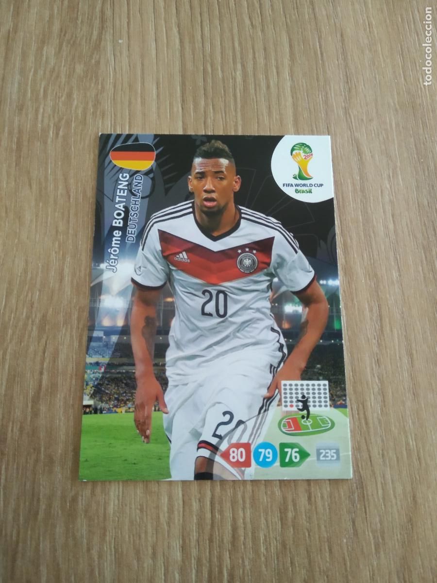 Cromos de Futebol: BOATENG ALEMANIA CROMO FUTBOL PANINI ADRENALYN MUNDIAL 2014 WORLD CUP COPA DEL MUNDO