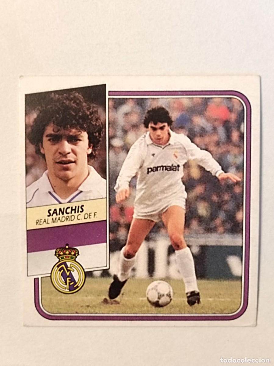 Cromos de Futebol: SANCHIS REAL MADRID C.F. LIGA 89/90 ESTE